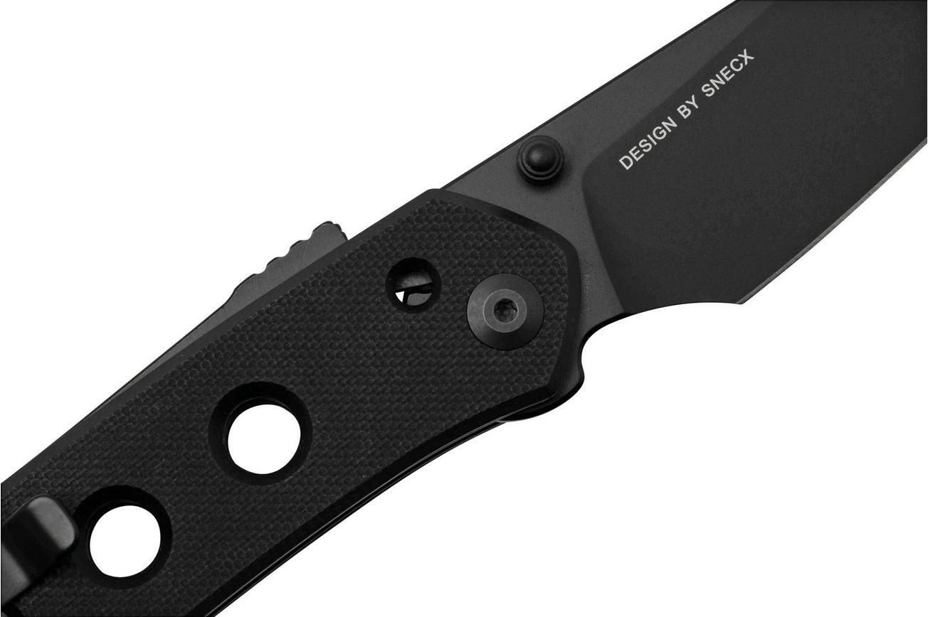 Civivi Vision FG C22036-1 Black G10, Black Nitro-V Blade, zakmes, Snecx Tan design