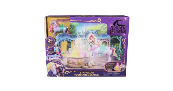 Unicorn Academy - Grosser Stall Spielset
