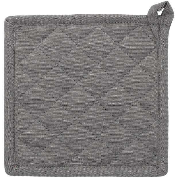 Blokker Pannenlap Chambray - Grijs