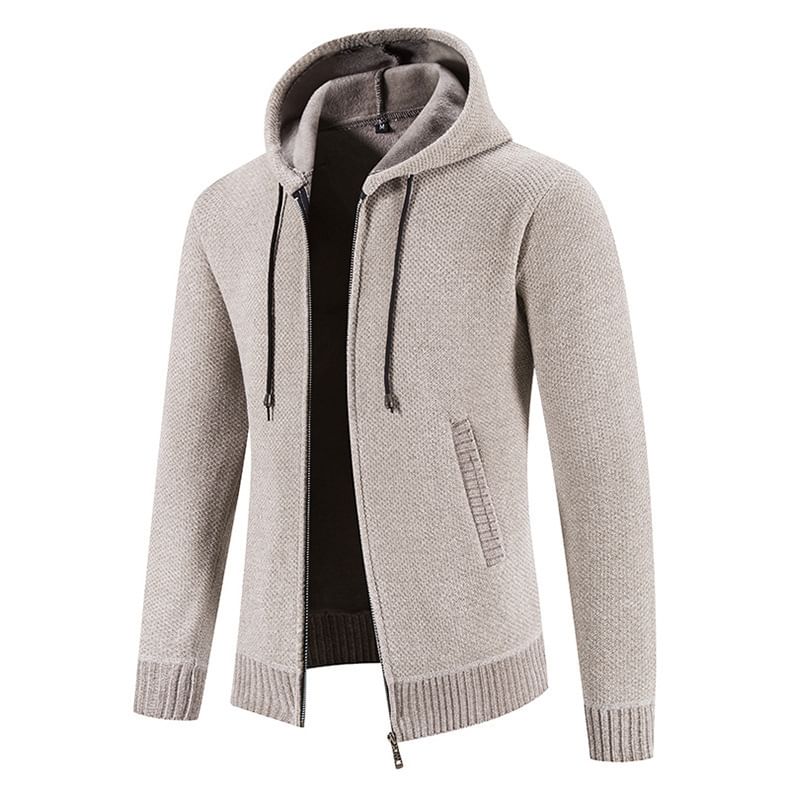 YIKES - Effen cardigan met opstaande kraag en rits