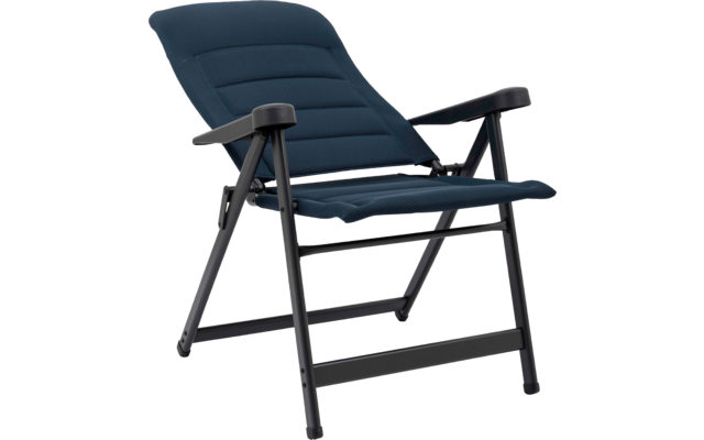 Crespo AP/237-ADS-84 Campingstuhl mit 7-fach verstellbarer Rückenlehne dunkelblau