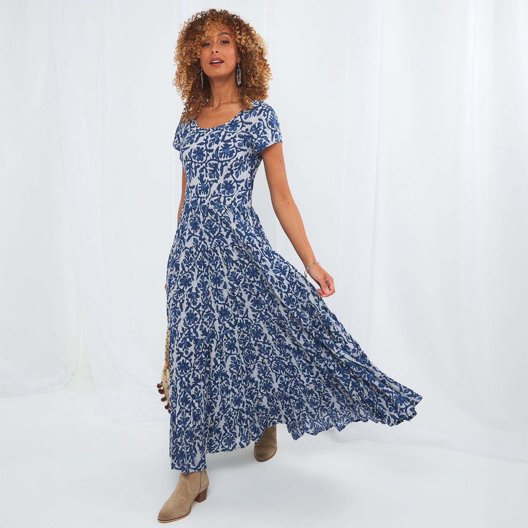 Joe Browns Studio Joe Brown Boho Blue Dress