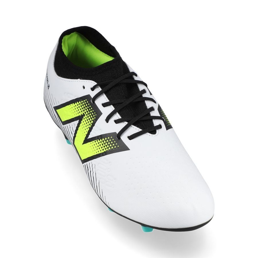 New Balance Tekela V4 Magique FG - Blanc/Violet/Jaune Fluo