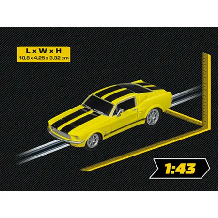 Carrera GO!!! - Ford Mustang '67 - Racing Yellow