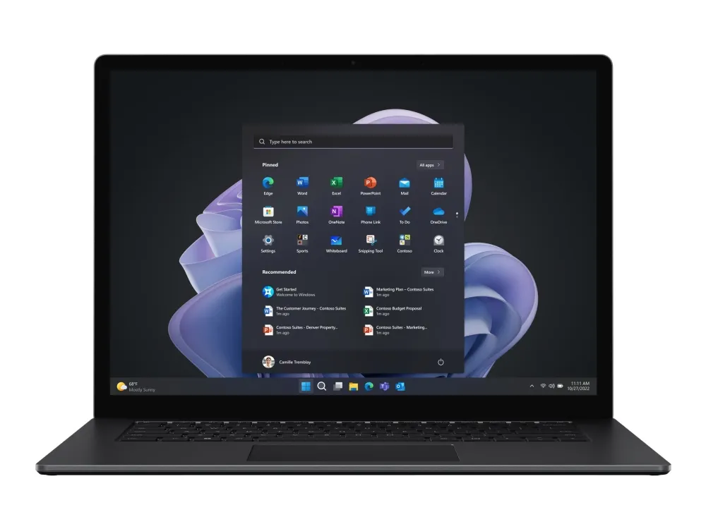 Microsoft Surface Laptop 5 for Business - Intel Core i5 - 1245U / op til 4.4 GHz - Evo - Win 10 Pro - Intel Iris Xe Graphics - 8 GB RAM - 256 GB SSD - 13.5