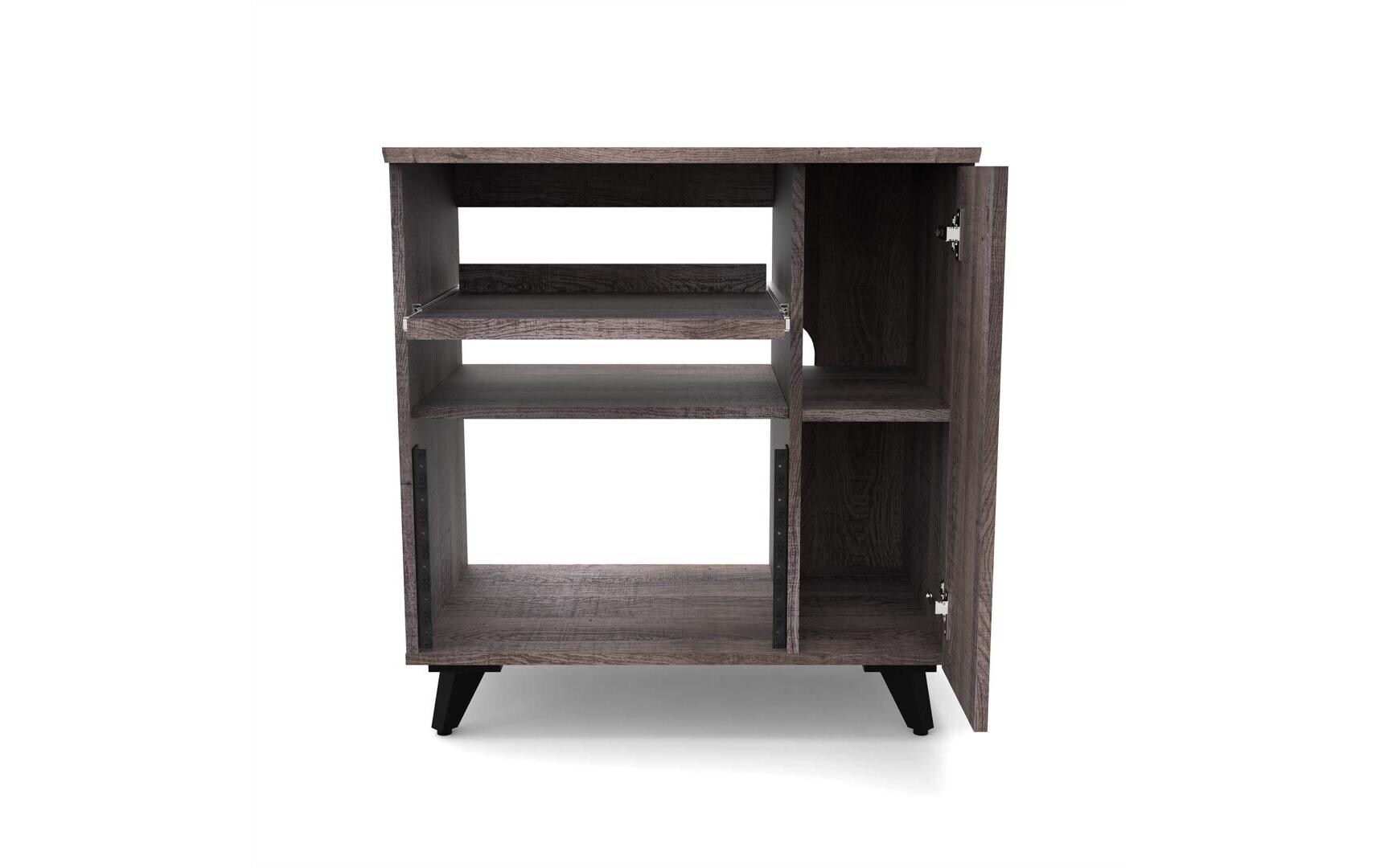 Erweiterung Modular Side Rack – Walnuss<br>Studio-Rack-Erweiterung