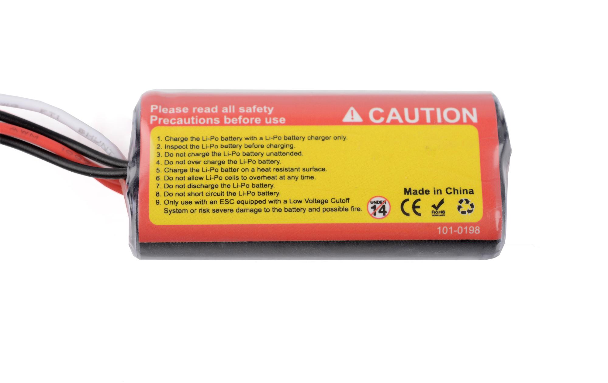 RC-Akku Li-Ion 320 mAh 7.4 V TF2 1:242S Li-Ion Akku mit JST Bec Stecker