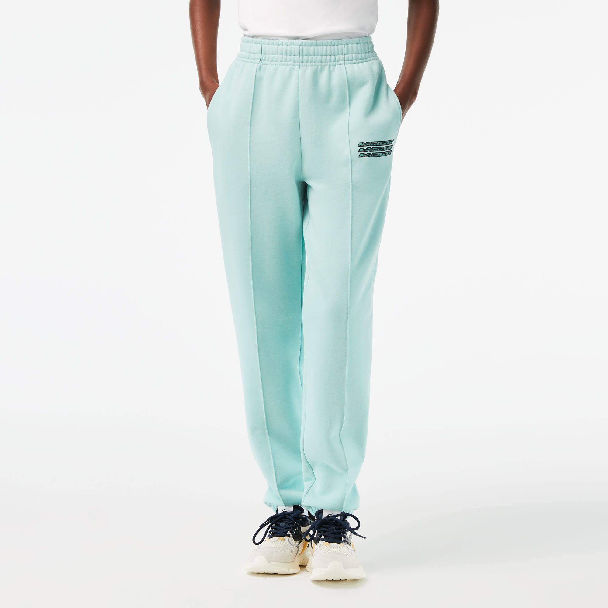 Pantalon de survêtement femme en molleton Pantalons de survêtement - Vert - Lacoste - Femme