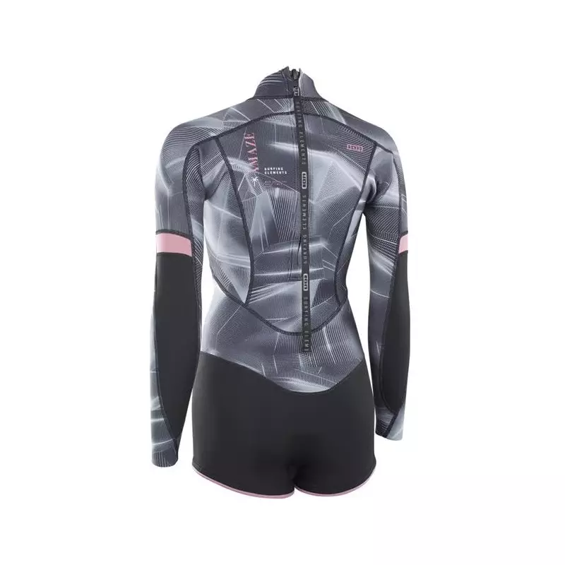 Shorty manches longues femme AMAZE 2.0 BZ 2021 Noir laser XS