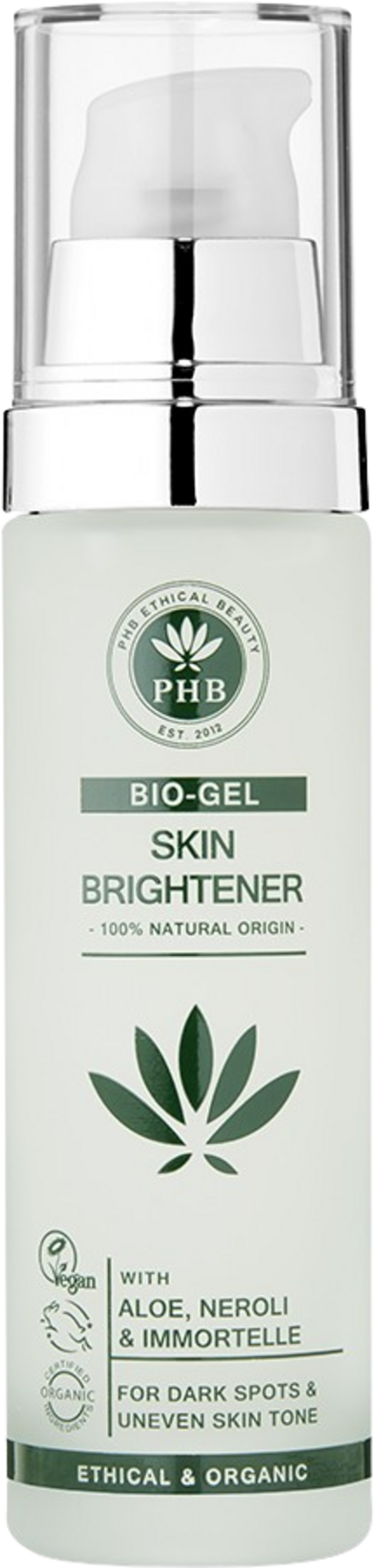 PHB Ethical Beauty  Bio-Gel Skin Brightener, 50 ml