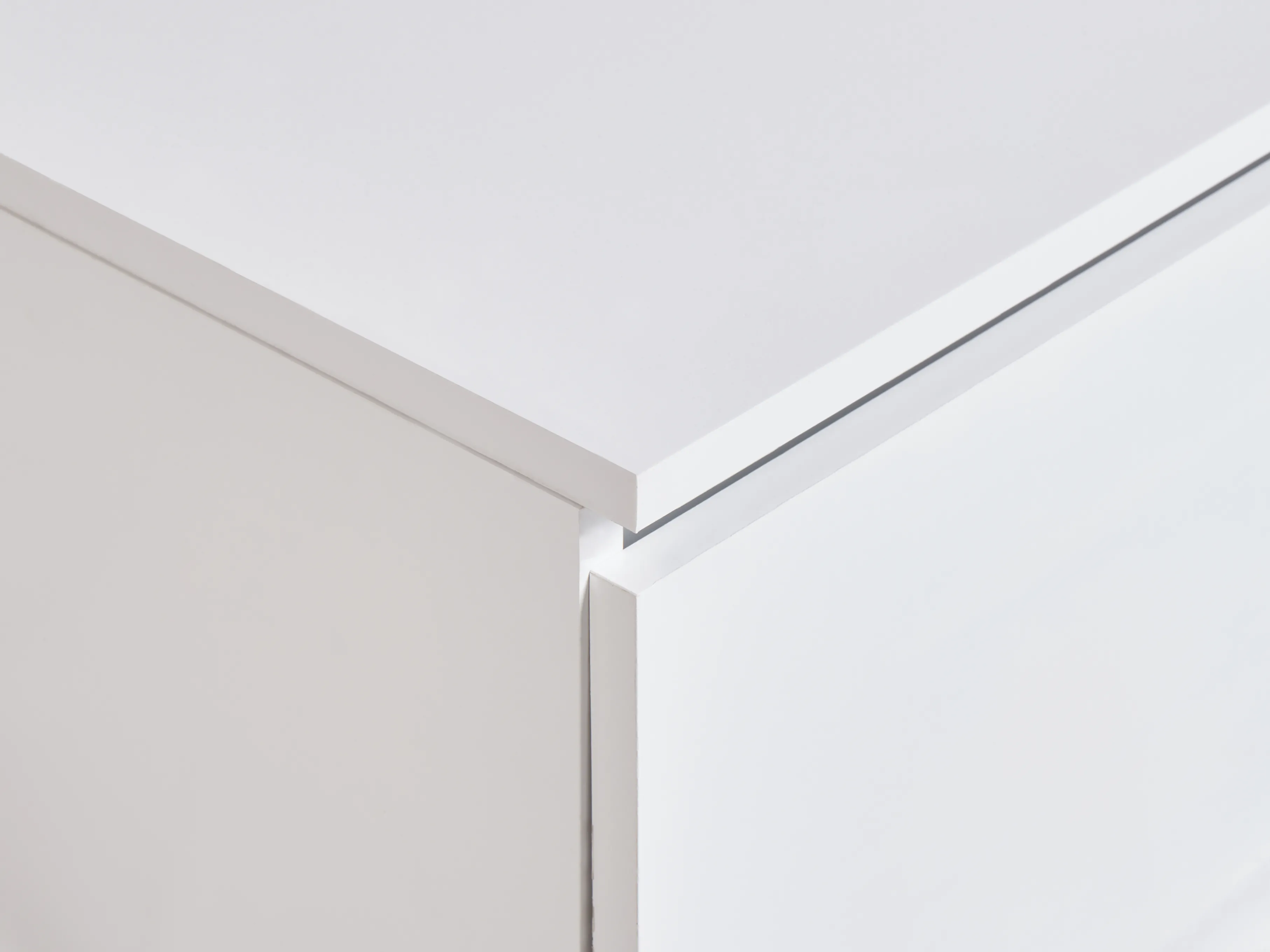 Wandgemonteerde wastafelkast RUPANCO 80 cm Wit
