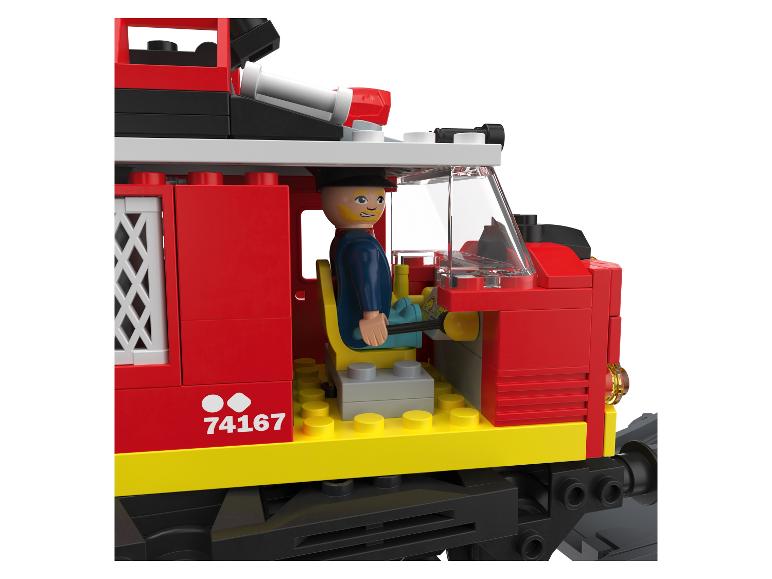 Bouwstenen set trein