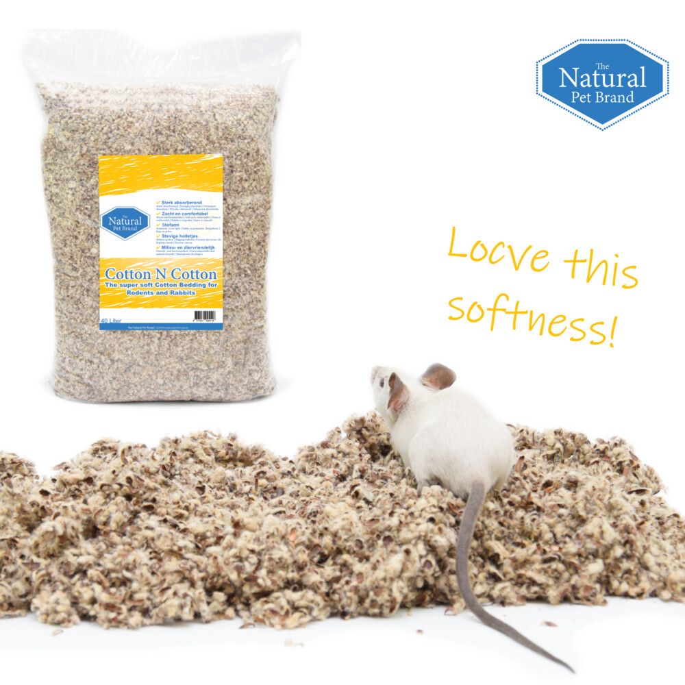 The Natural Pet Brand Cotton N Cotton 40 liter