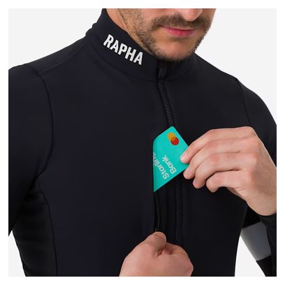 Veste Manches Longues Rapha Pro Team Winter Noir/Blanc