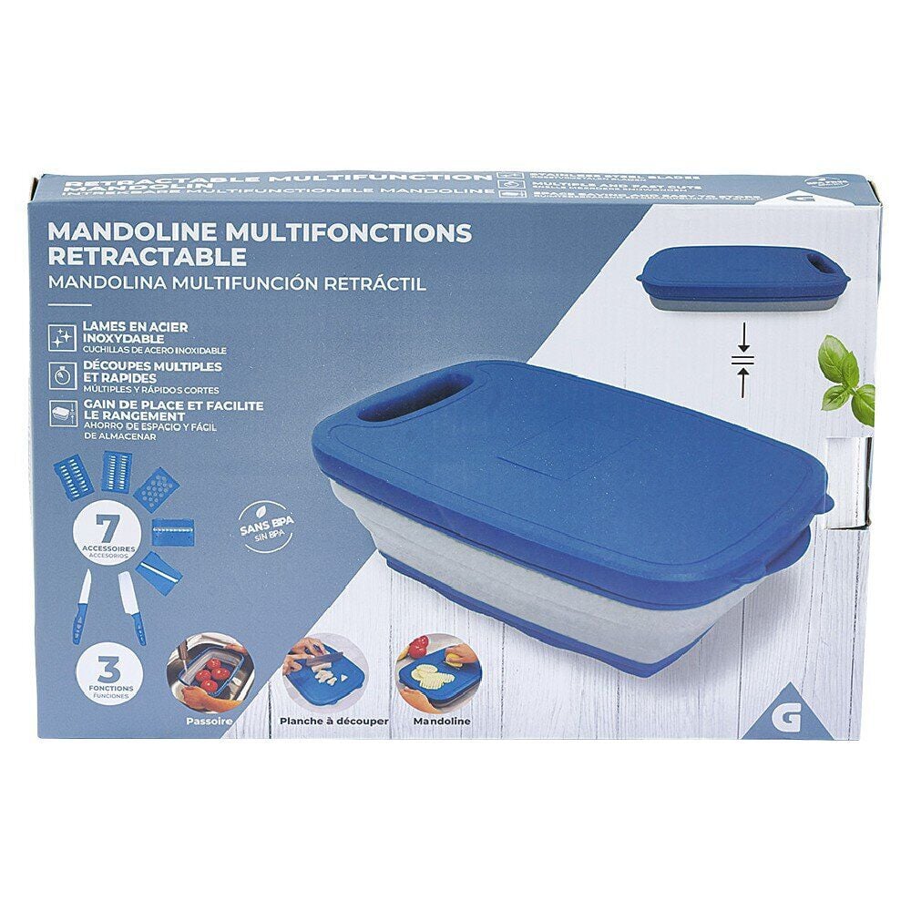 Mandoline multifonctions rétractable