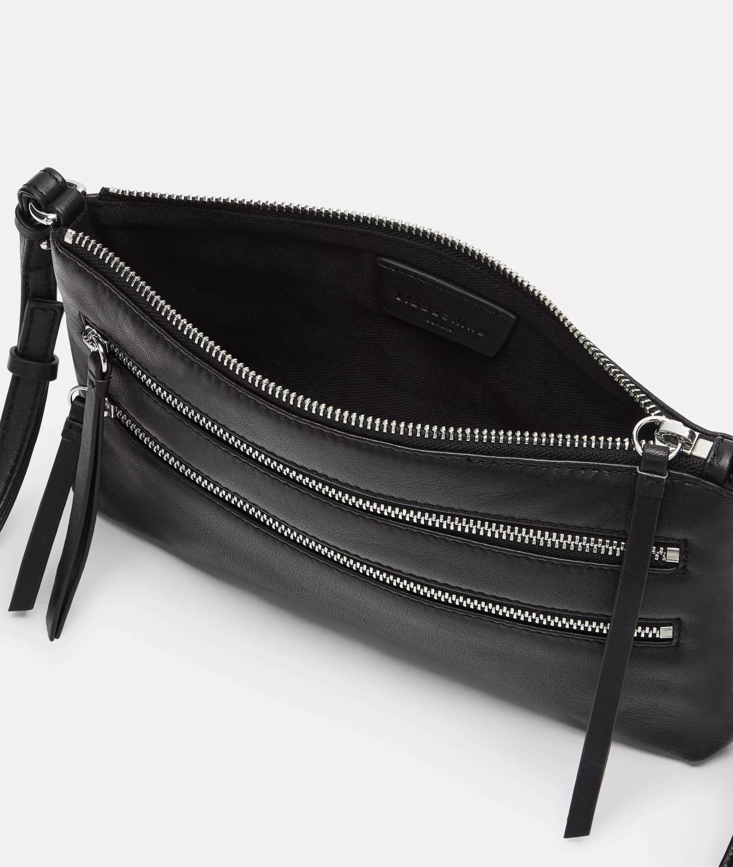 Crossbody Handy shoulder bag made from soft sheepskin