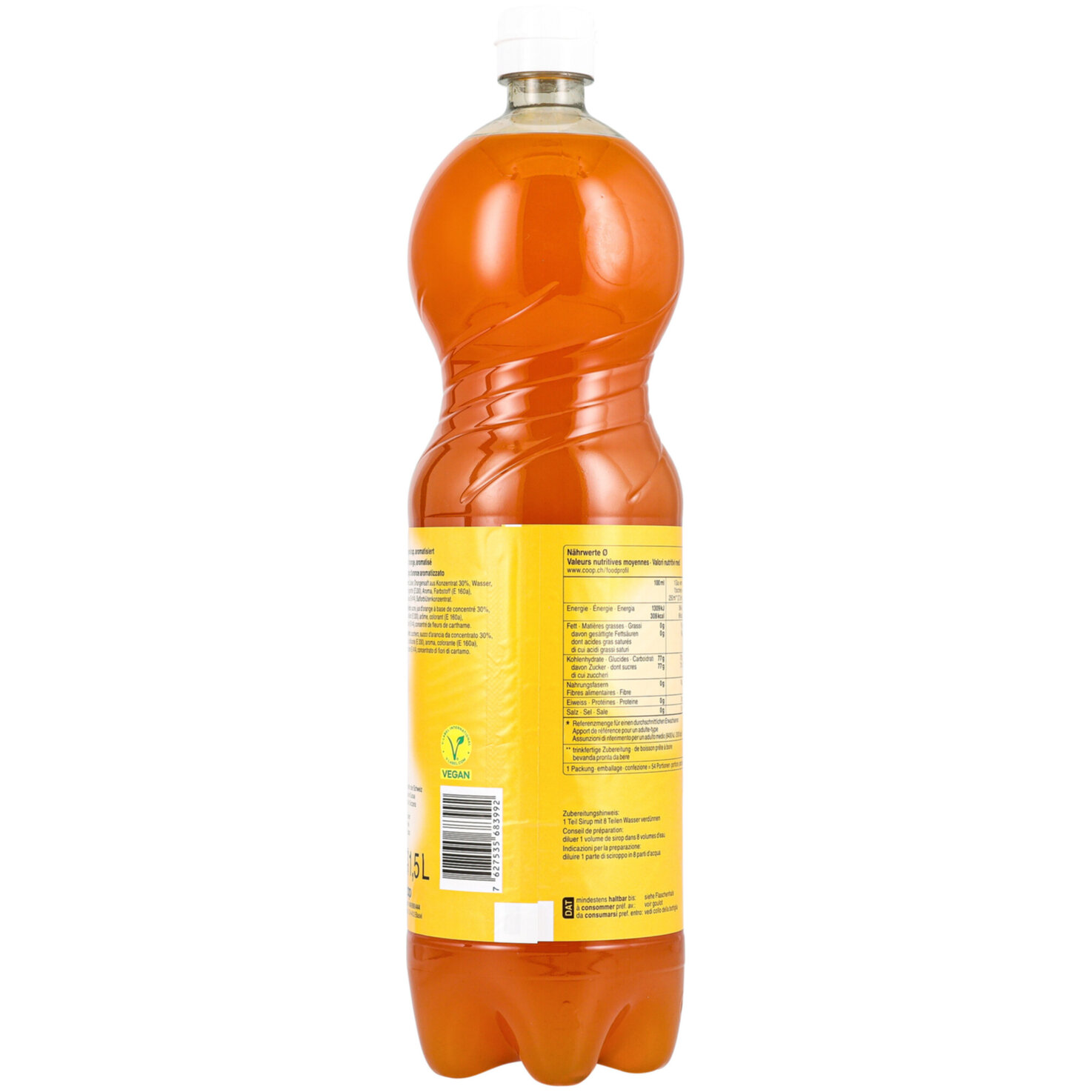 Prix Garantie Orangensirup