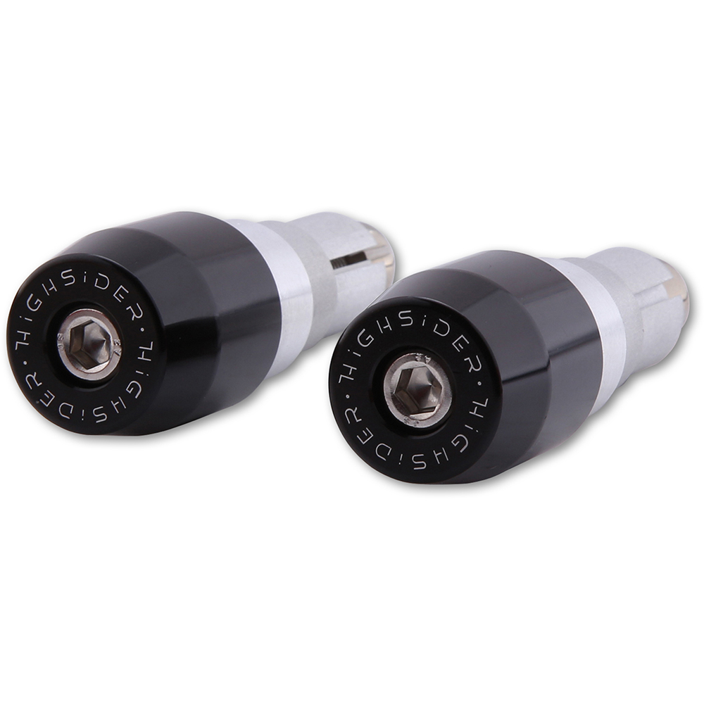 Highsider - Embouts de guidon Evo Noir