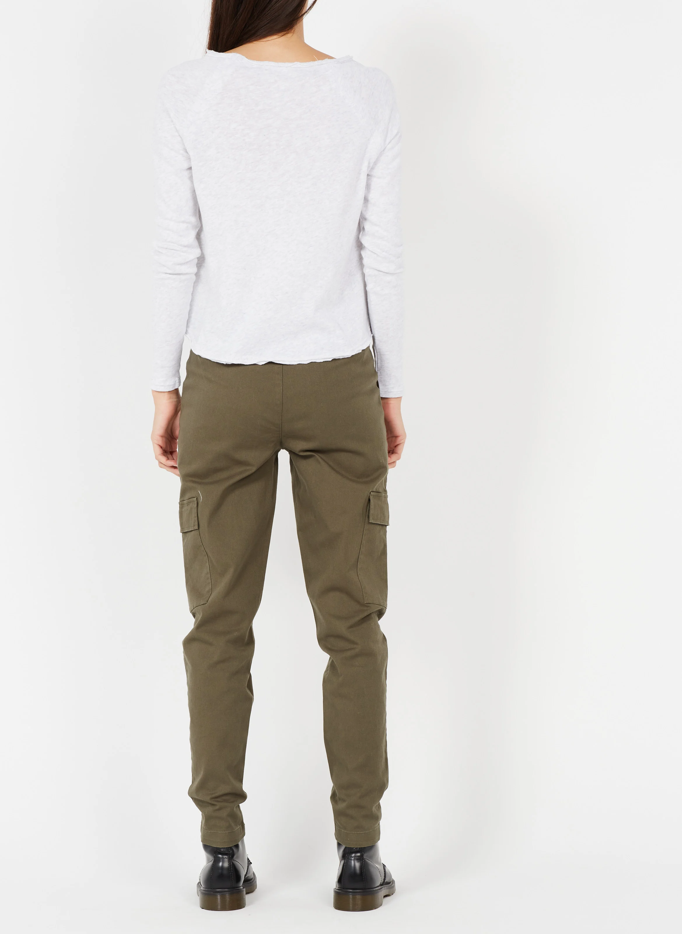 SONOMA - Tee-shirt à col bateau en coton | Gris