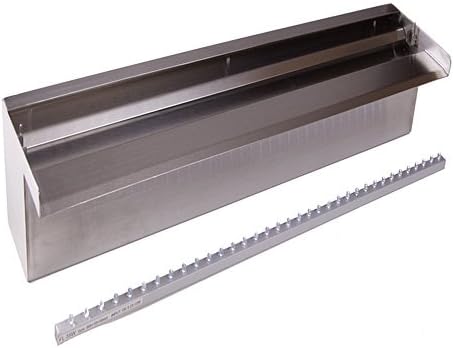 Ubbink Edelstahl mit LED Wasserfallelement Niagara 30 cm