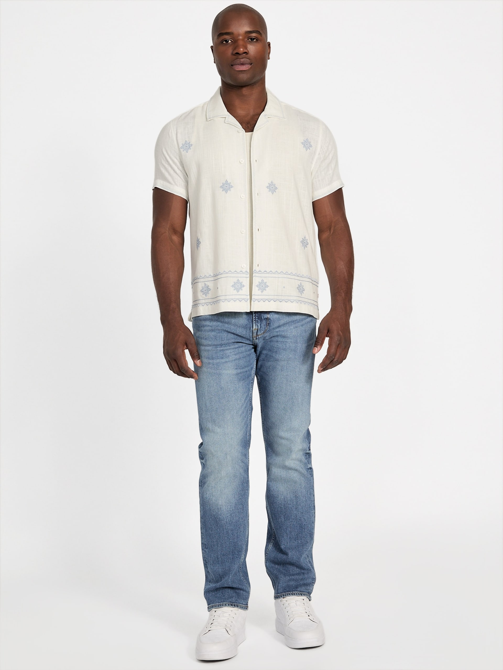 Camisa bordada Eco Mosley