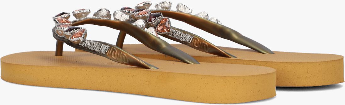 UZURII gele uzurii teenslippers heart bronze
