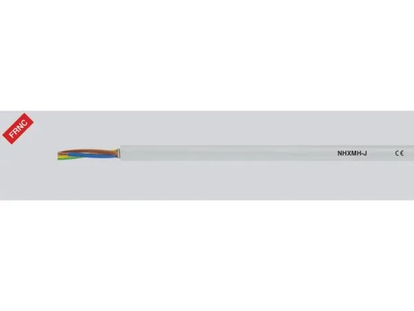 HELUKABEL NHXMH-J, Lavspændingskabel, Hvid, Cooper, 3 G 1.5, 43 kg/km, 5 - 70 °C