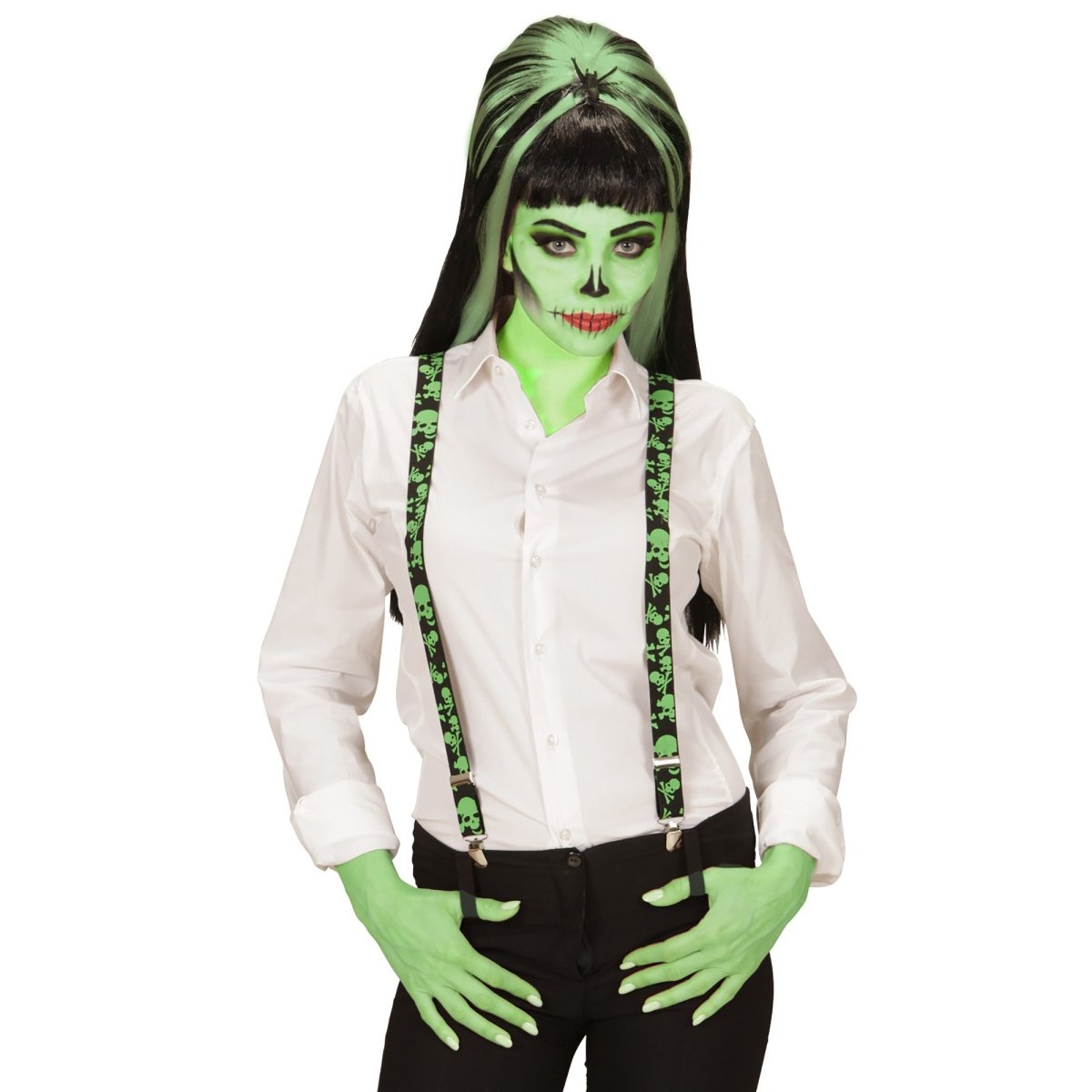 Halloween Bretels Schedels