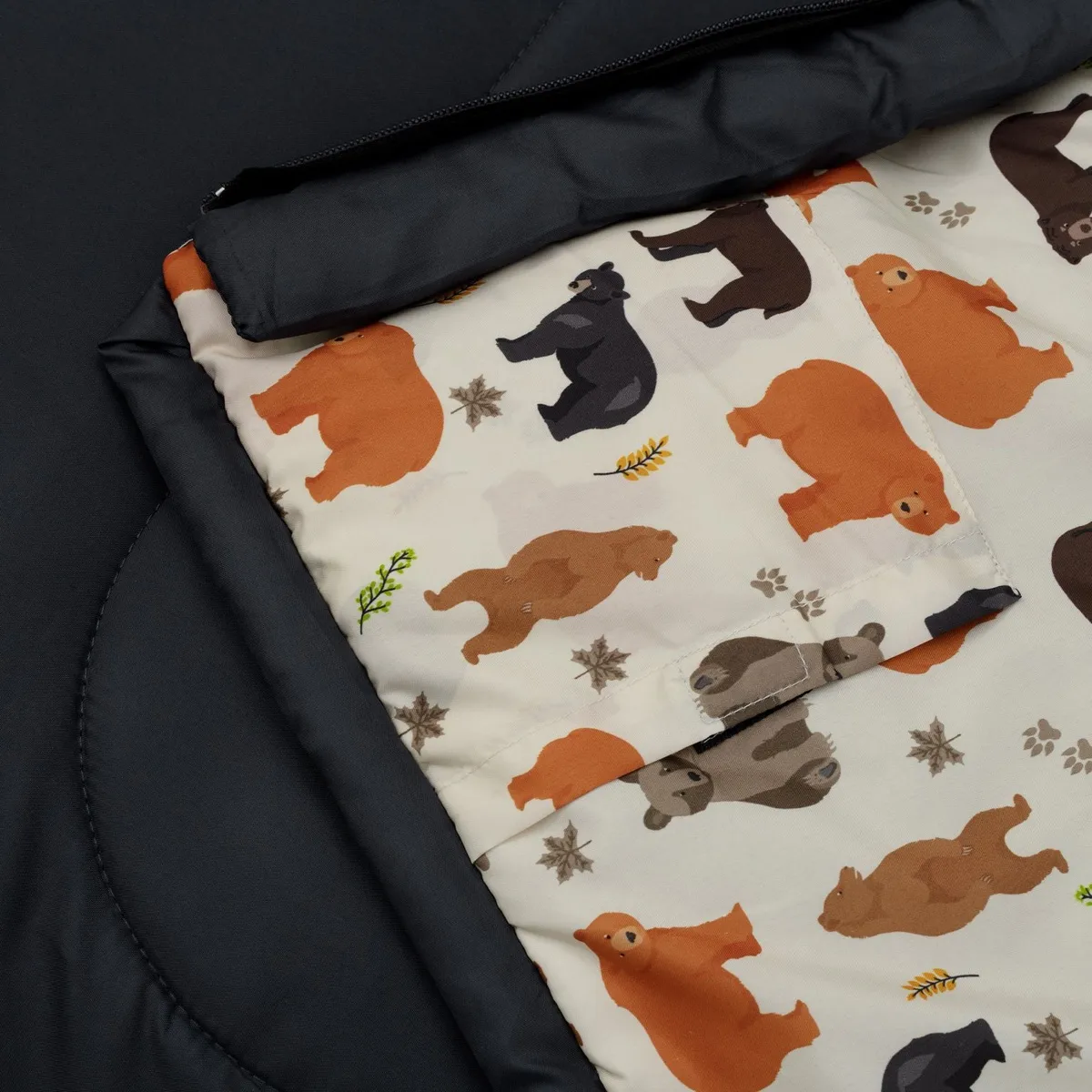 Arctic Tern Kids' Sleeping Bag Black