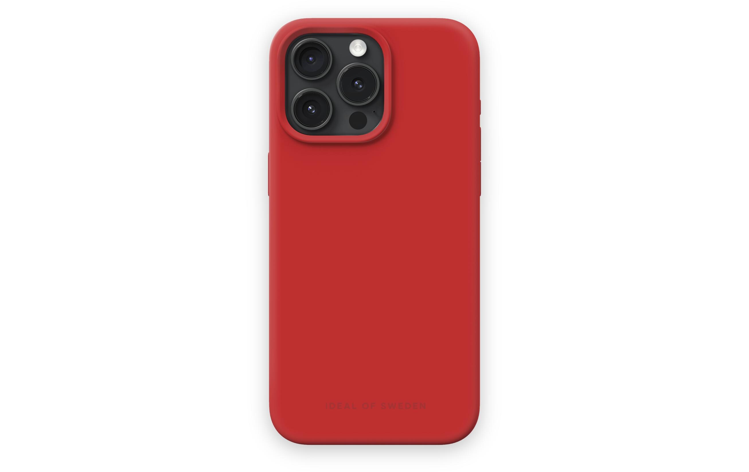 Silicone iPhone 15 Pro Max RedSilikon-Backcover für das Apple iPhone 15 Pro Max