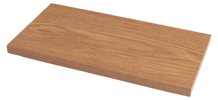 Svævehylde MDF træfolie 38 x 20 cm - DAY