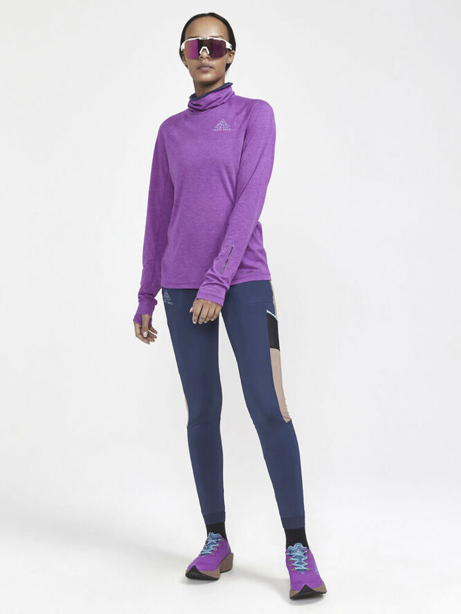 Craft ADV Trail SubZero Wool løbetrøje Lilla