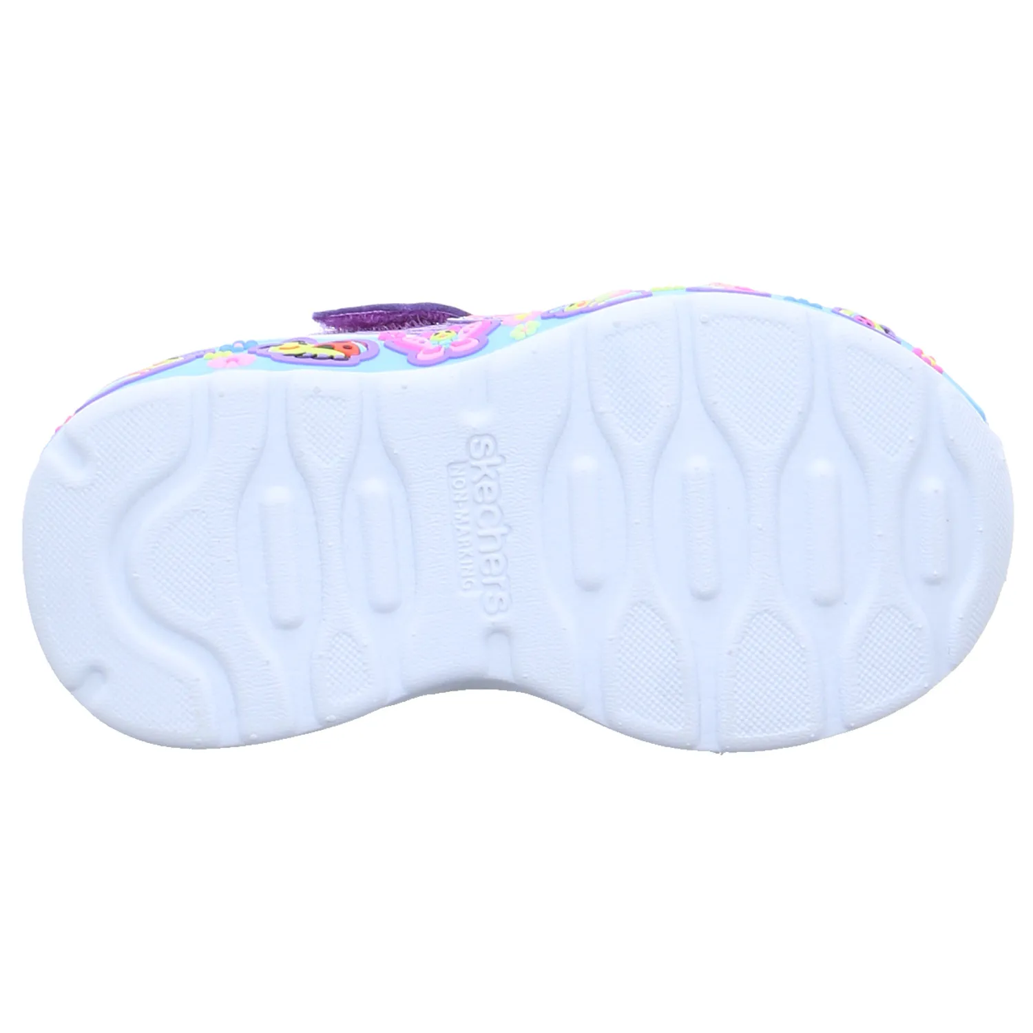 SKECHERS Baby-Sport-Bottine Flieder Textil  Sneaker