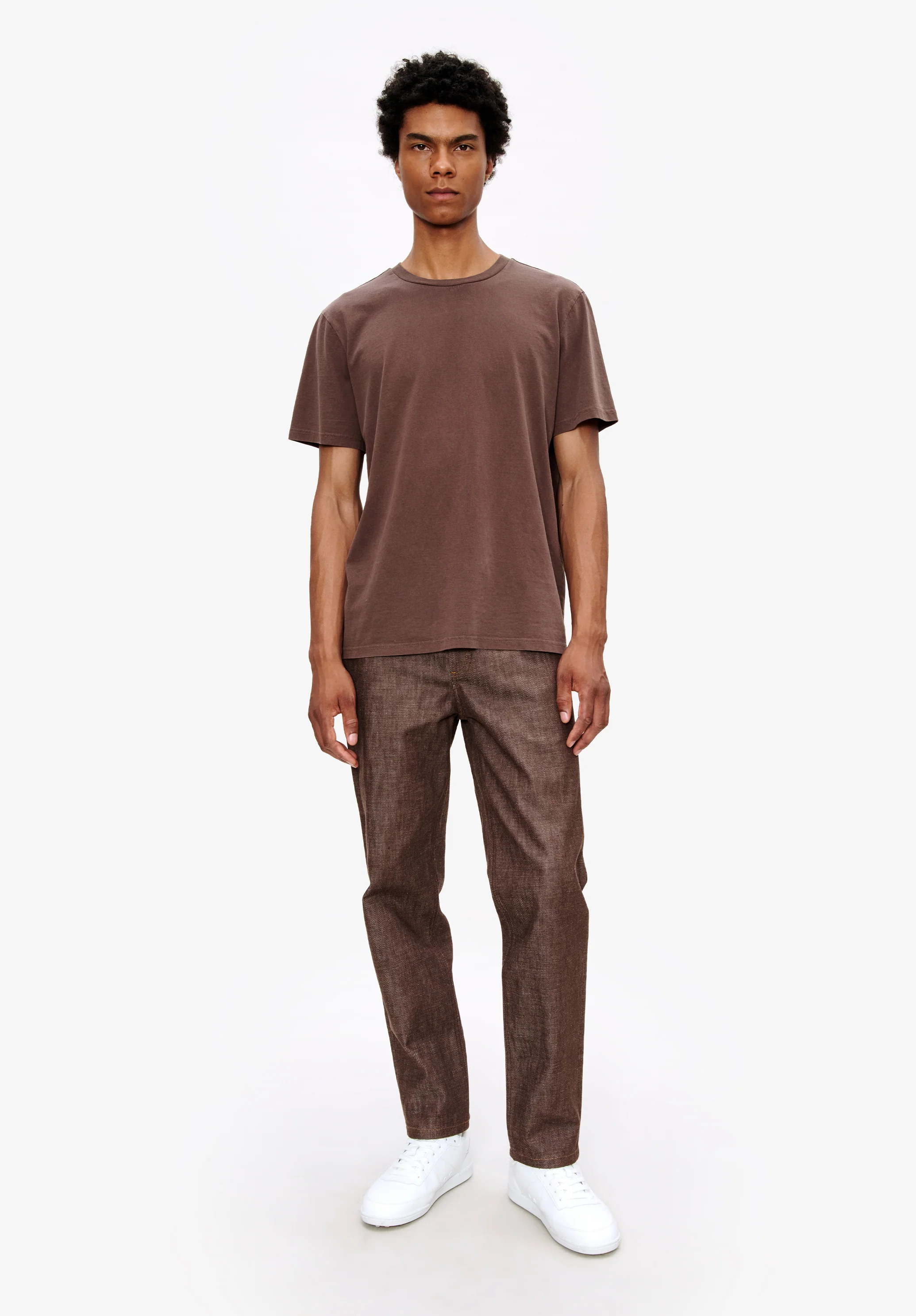 t-shirt manche courte apc printemps26 - Marron