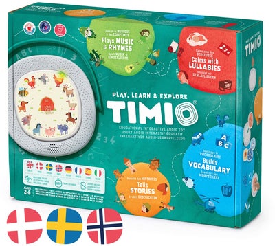TIMIO Interaktiv Lydspiller Skandinavia Startpakke