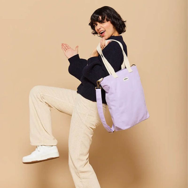 Sac shopping Paul 38cm Lilas