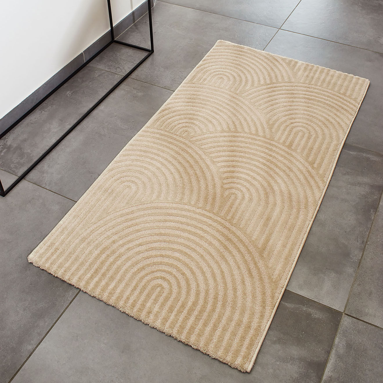 Nazar Rugs Tapis Bianca 157 beige - 80x150 cm