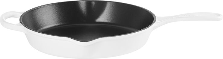 Le Creuset Dyb stegepande støbejern 26cm White White