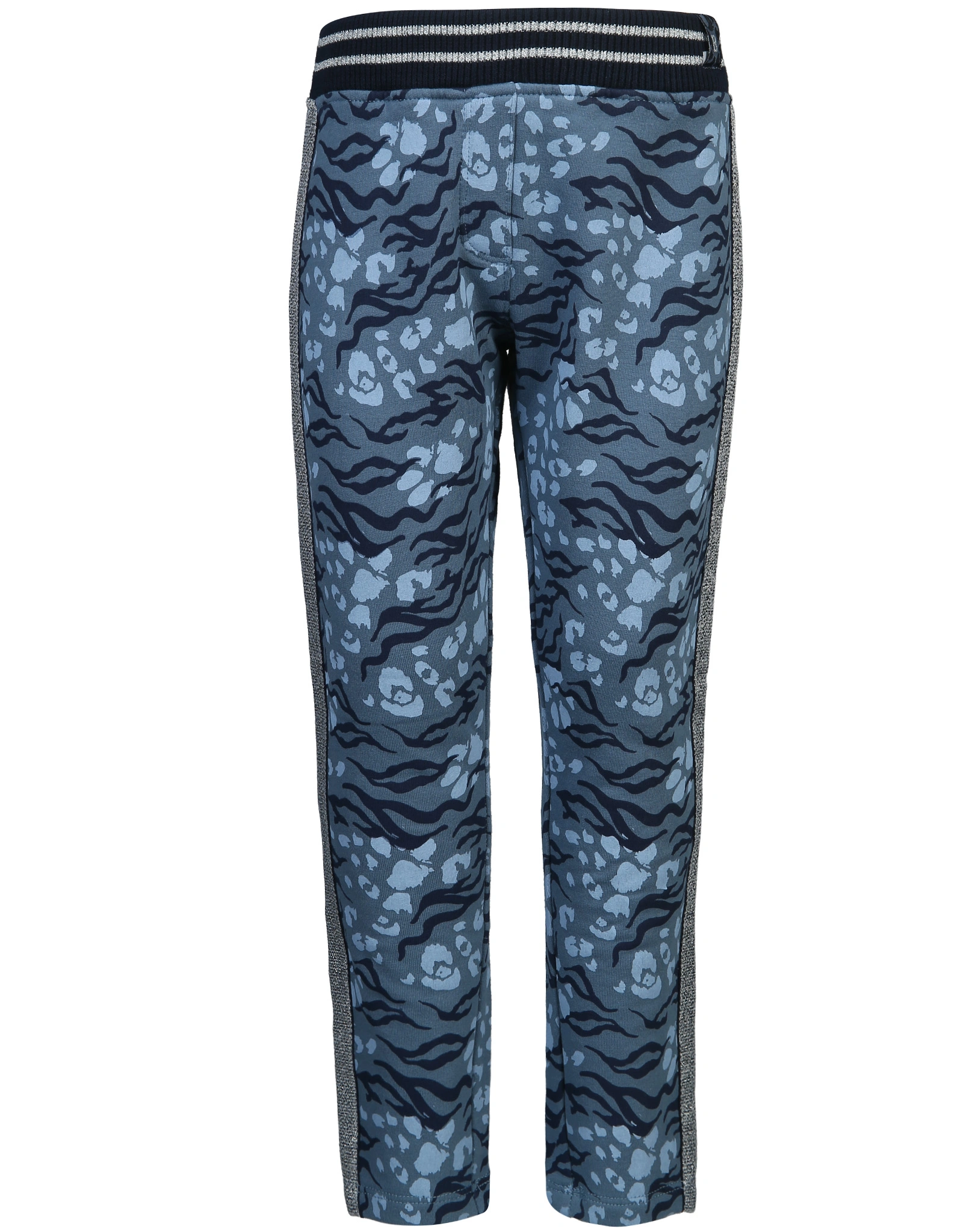 Stoffhose SHINY in blau