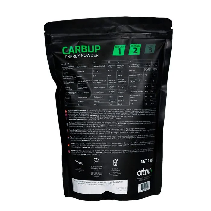 Carbup Energy Powder Apple 1 kg