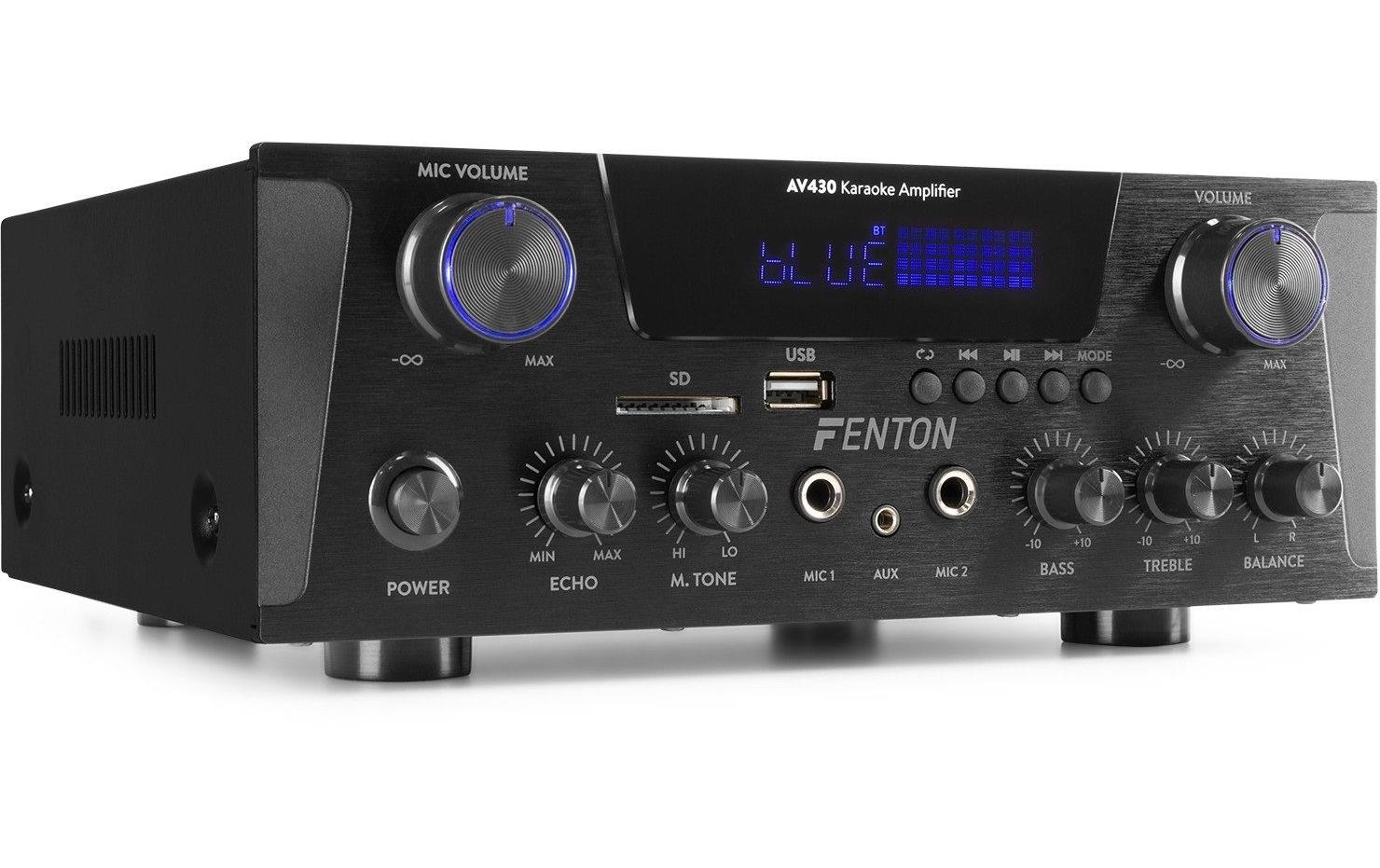 Endstufe AV430B2-Kanal-Hochleistungsverstärker mit USB/SD-Media-Player
