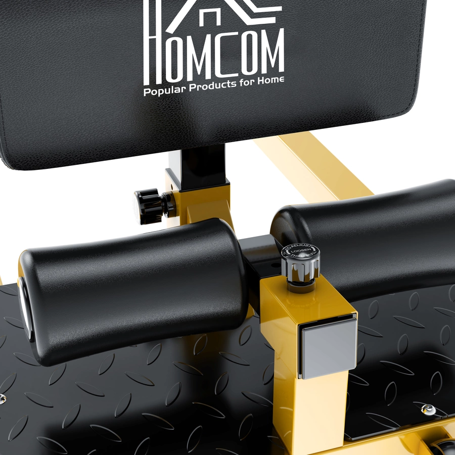 HOMCOM 3-in-1 Trainingsgerät gelb