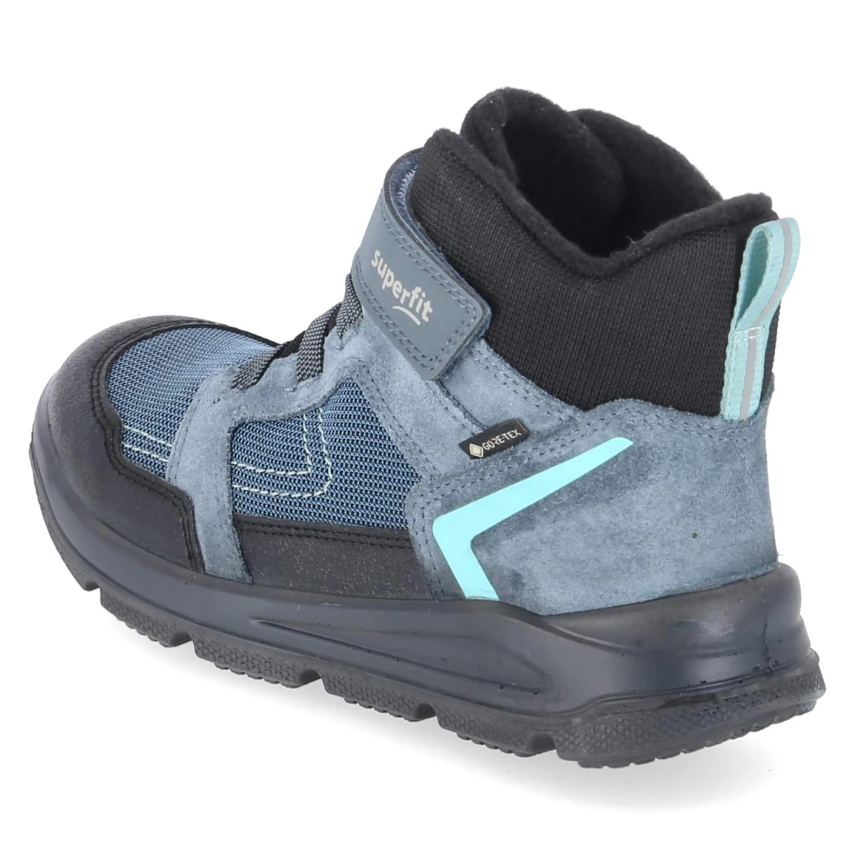 SuperfitKlettboots MARS - BLAU/HELLGRÜN