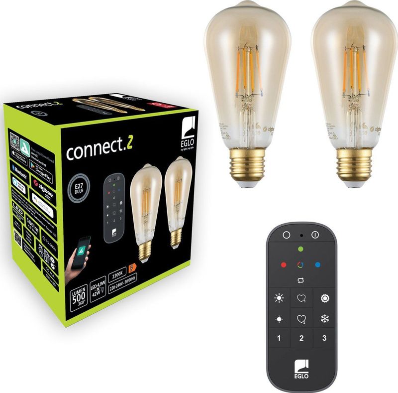 EGLO connect.z - Smart Starterspakket - LED Lampen - Dimbaar - Zigbee