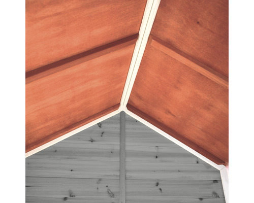 EXIT Loft 100 speelhuis, 159 x 149 x 135 cm, hout, grijs