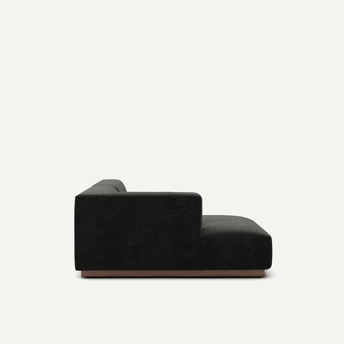 AM.PM<br>Sofá de canto esquerdo em veludo chenille, Jacopo