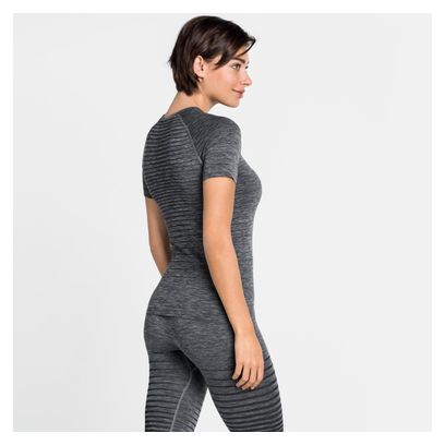 Tee-shirt Manches Courtes Odlo Performance Light Gris Femme