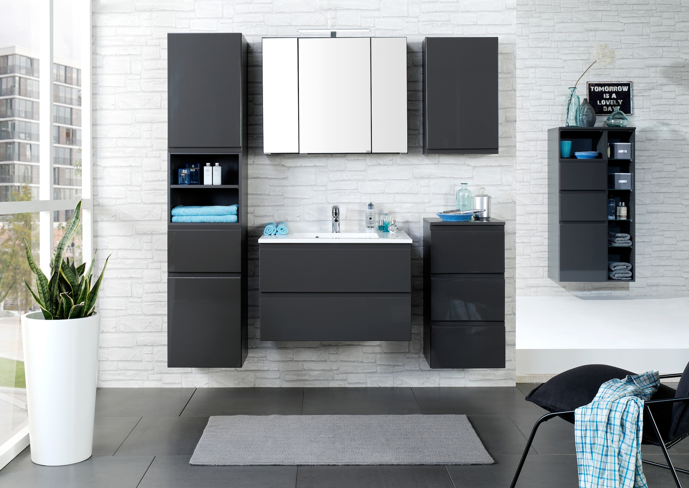 welltime Waschtisch »Cardiff« Breite 60 cm