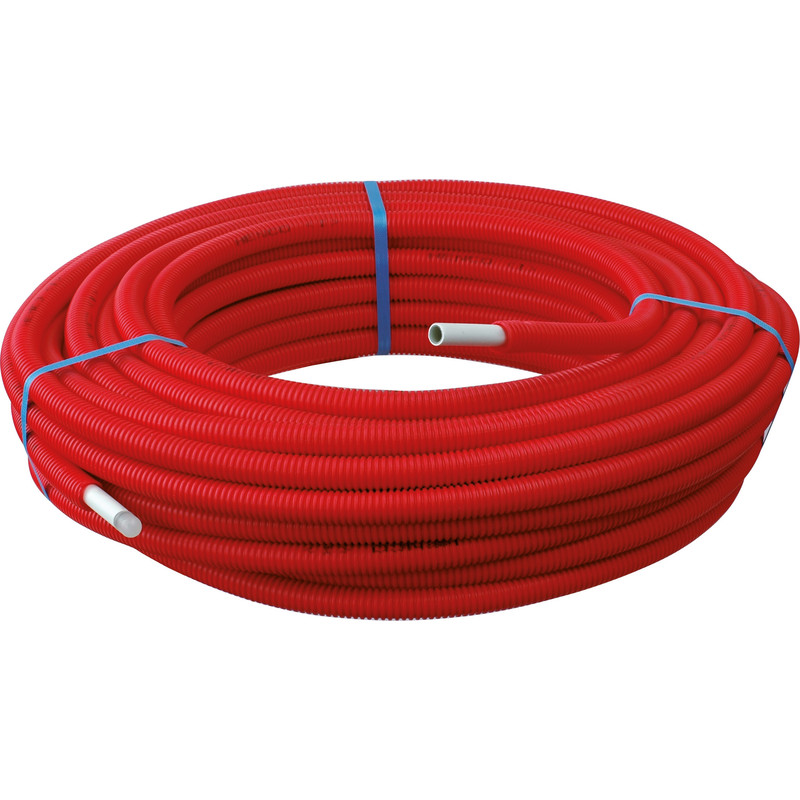 Fixomultix meerlagenbuis in mantel 16x2mm 50m rood