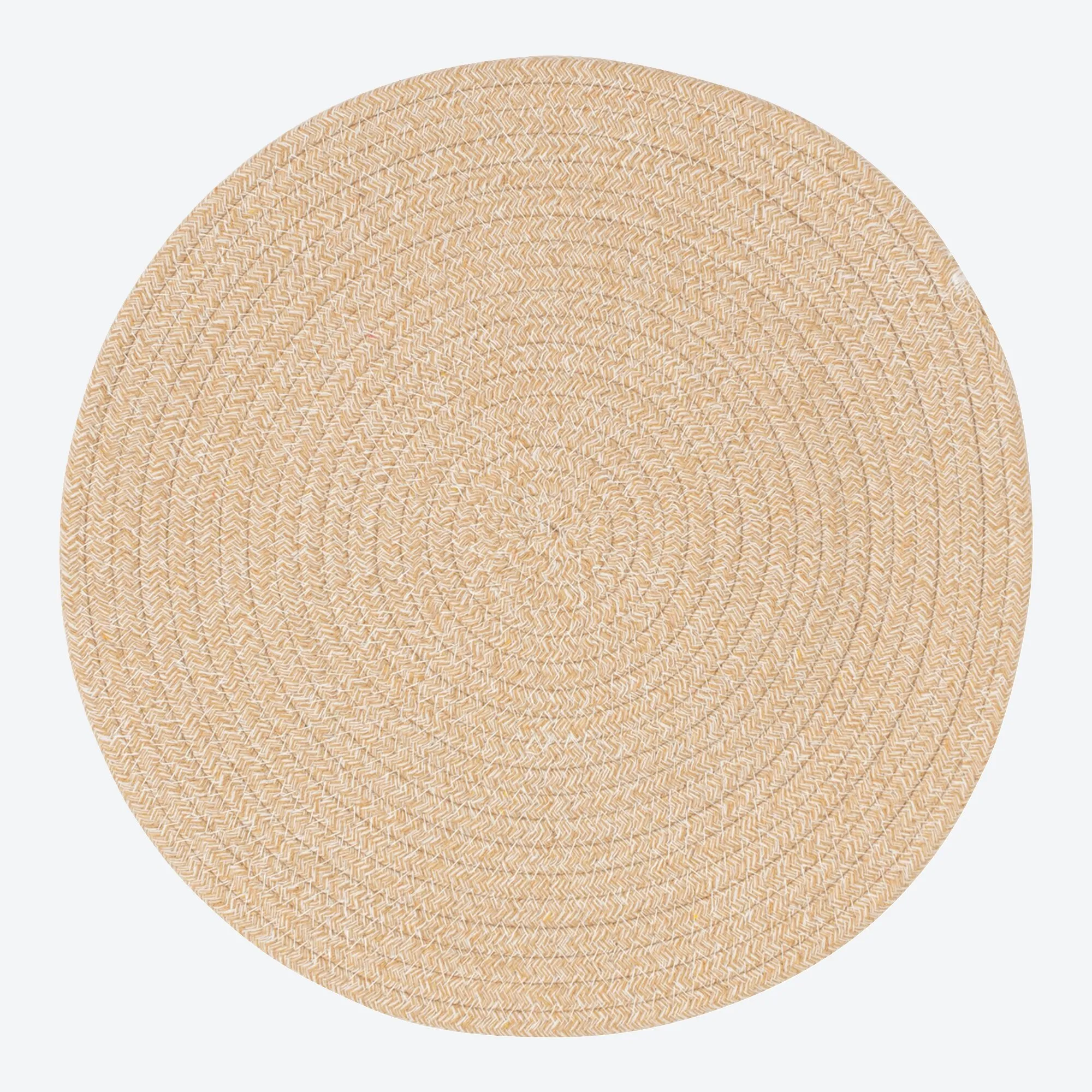 Platz-Set in Flecht-Optik, Ø ca. 38cm